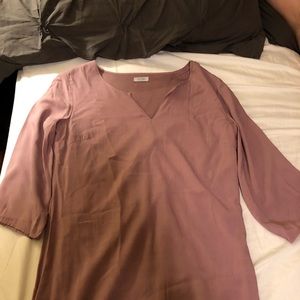 Boho light pink tunic made my Tobi